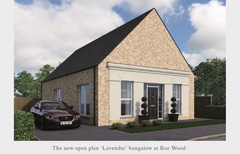 Open plan bungalows coming soon to Roe Wood