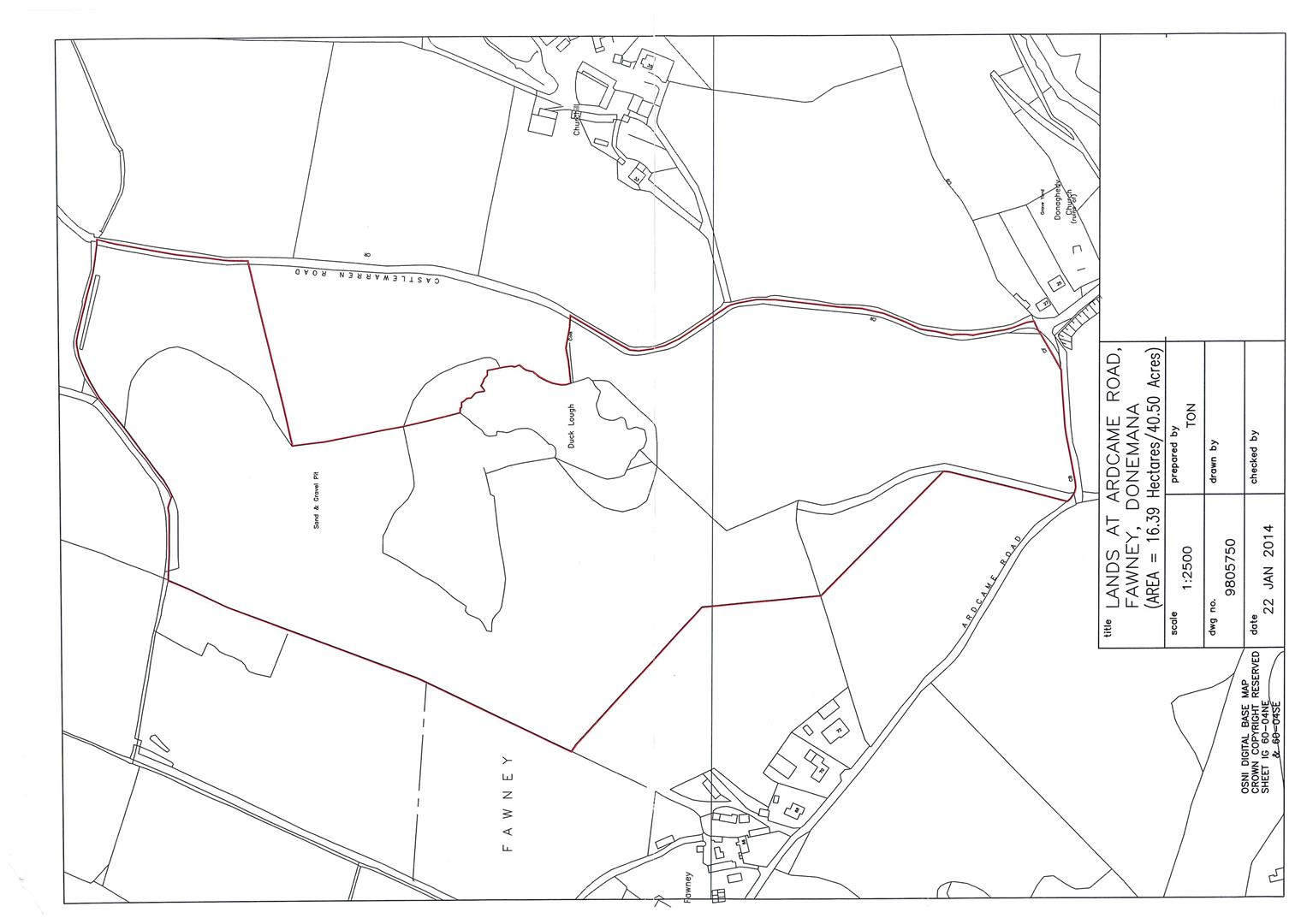 Land situated at Fawney