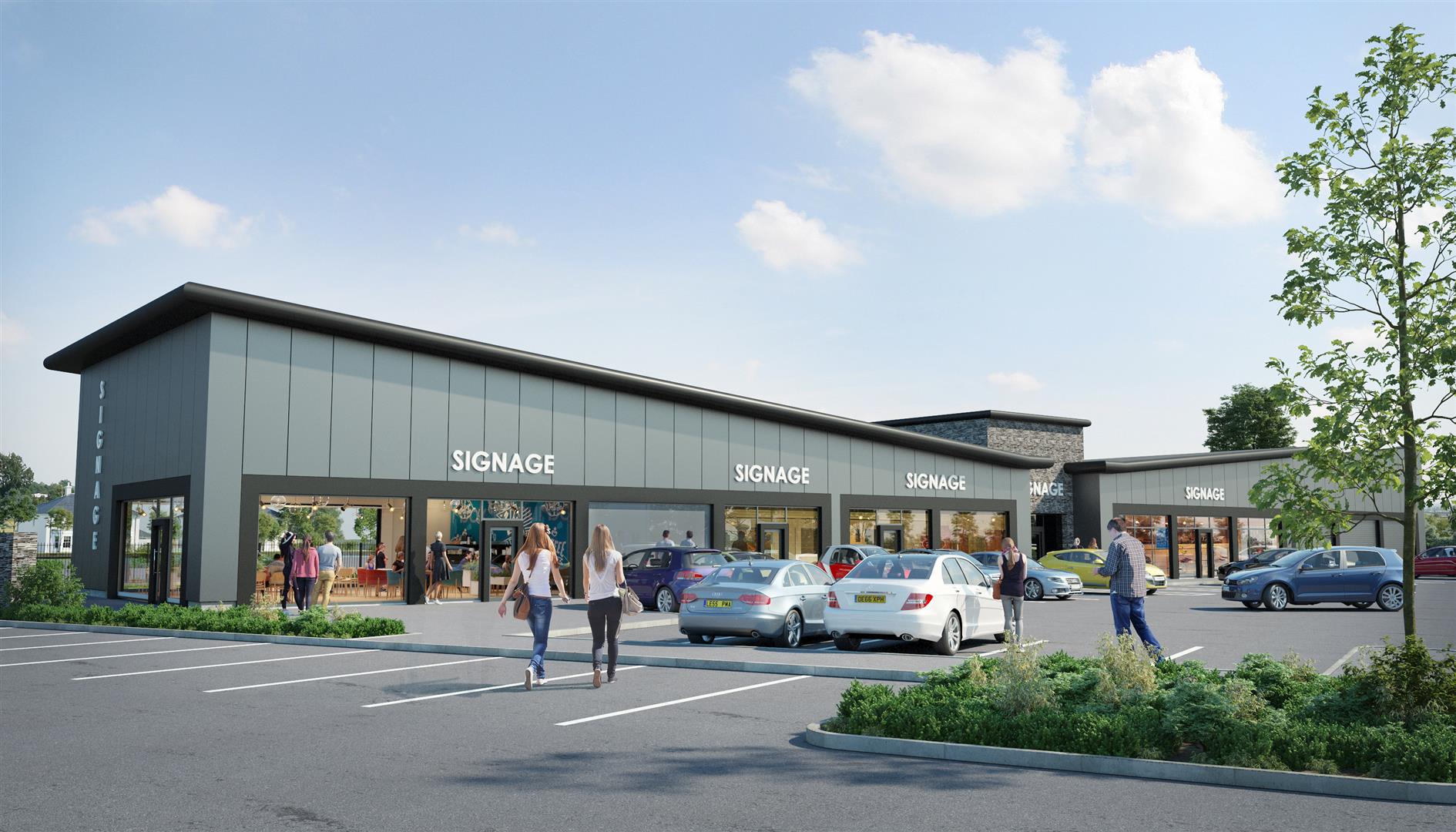Commercial Units at Skeoge, Glenabbey Road