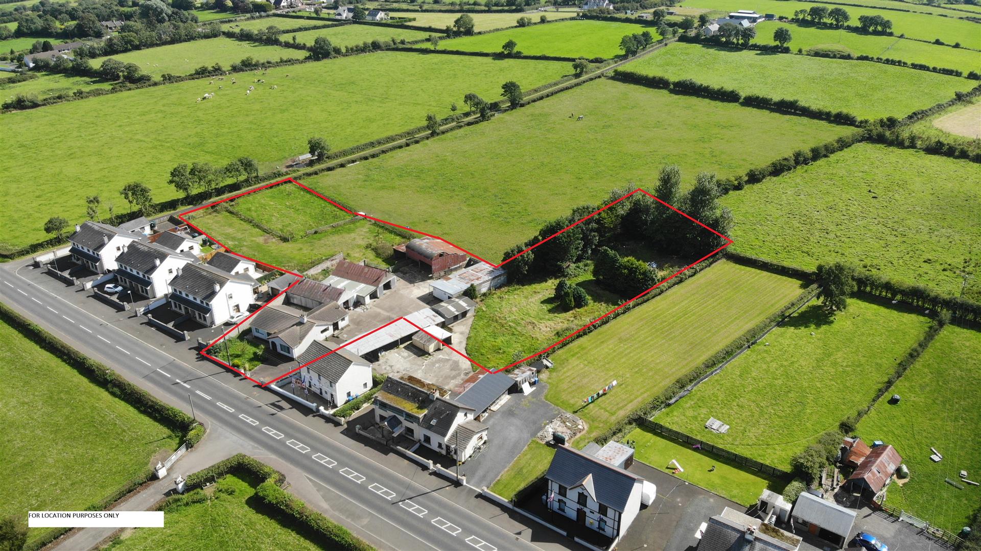 Development Site for 12 dwellings at Kilraughts Road
